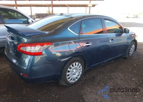2015 Nissan Sentra Sv из США, поврежденный, VIN 3N1AB7AP6FY336840